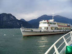 Riva-Motorboote am Comer See