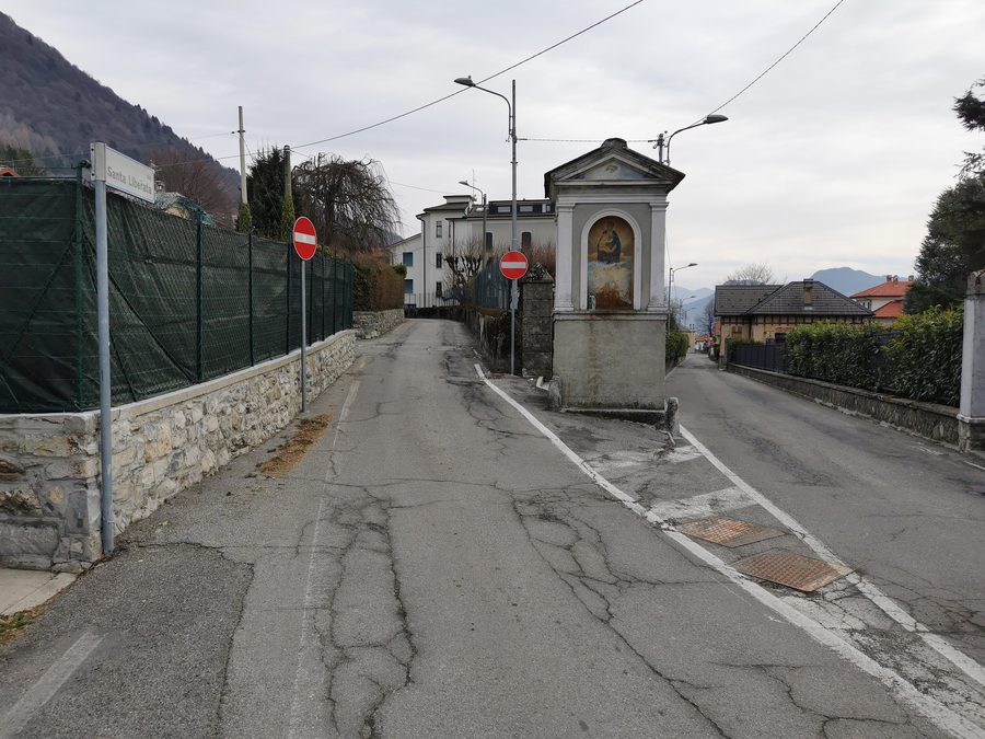 Santella an der Via Santa Liberata in San Fedele Intelvi