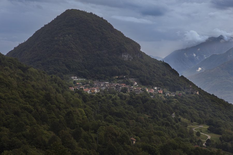 Panorama von Livo in der Provinz Como
